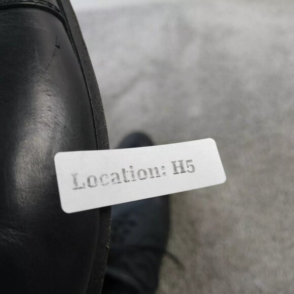 Russell & Bromley Mens UK 7 Shoes Cap Toe Oxford Lace Up Black Leather Hand Made - Picture 11 of 11